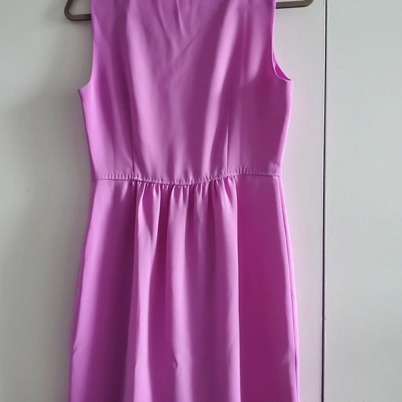 NWT J.Crew Sleeveless Lavender Lilac Purple Dress - women's Size 4 - Picture 4 of 9